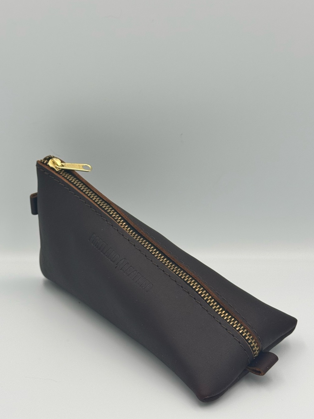 Retired Portland Leather Goods Alpine Pouch in Grizzly